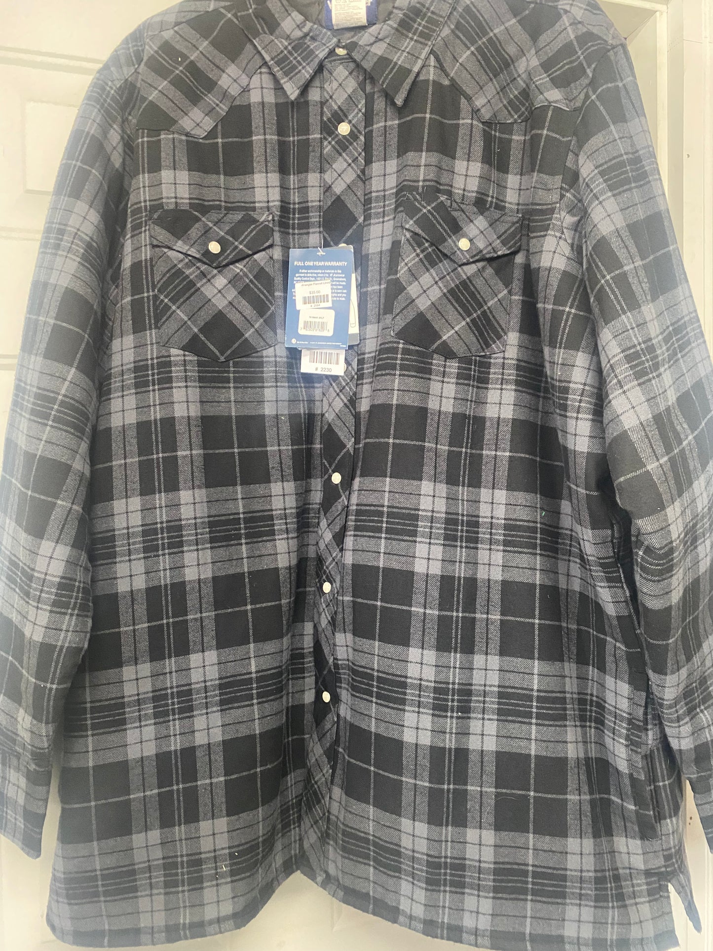 Wrangler Quilted Flannels