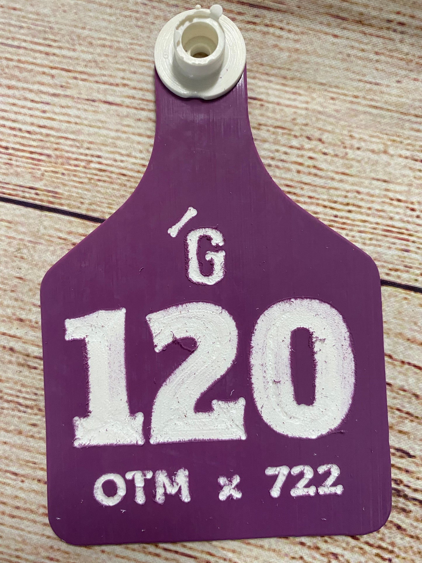 Universal Large Dual Colored Tags
