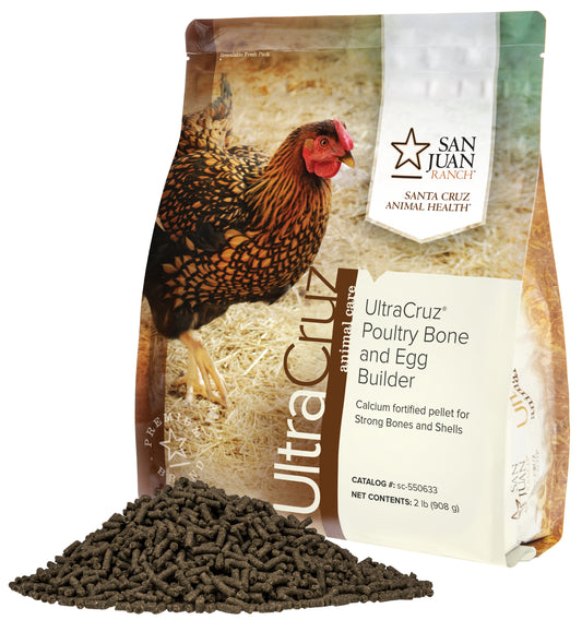 UltraCruz® Poultry Bone and Egg Builder Supplement for Chickens