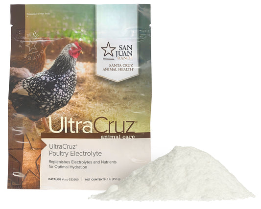 UltraCruz® Poultry Electrolyte Supplement for Chickens